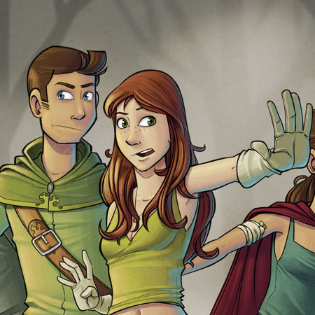 Normal comic: the Maevanin family